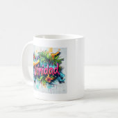 Trinidad Graffiti Vibes: Island Street Art Ed Koffiemok (Voorkant links)