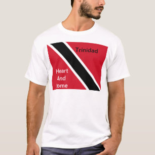 Trinidad hart en thuis t-shirt