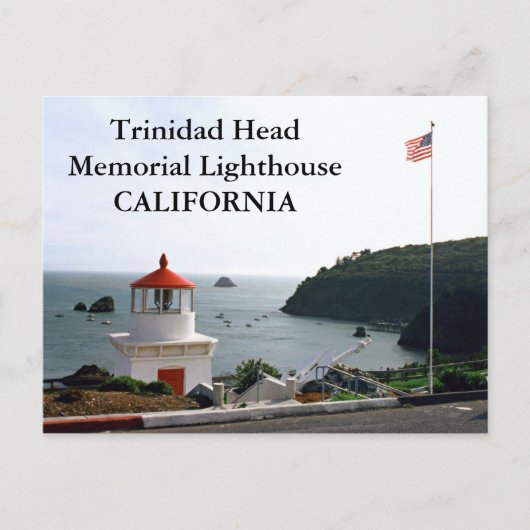 Trinidad Head Memorial Lighthouse, California Post Briefkaart (Voorkant)