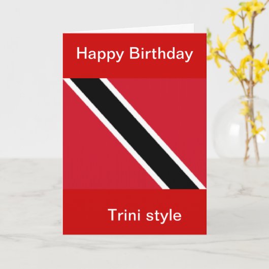 Trinidad Kaart (Gele Bloem)