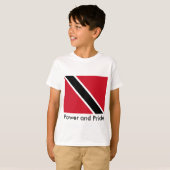 Trinidad kracht en trots t-shirt (Voorkant volledig)