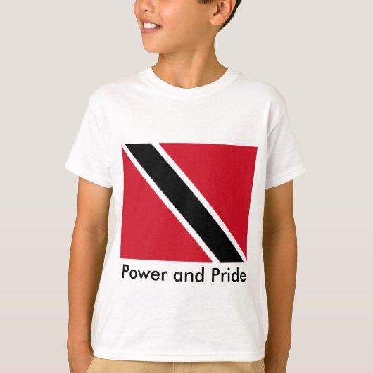 Trinidad kracht en trots t-shirt (Voorkant)