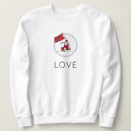 Trinidad Love | Modern minimalistisch shirt (Design voorkant)
