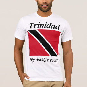 Trinidad mannen t-shirts uit mijn vaders wortels