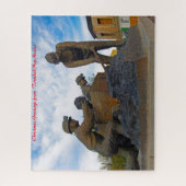 Trinidad New Mexico.kerstbegroetingen Legpuzzel (Verticaal)