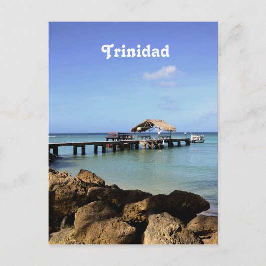 Trinidad Pier Briefkaart (Voorkant)
