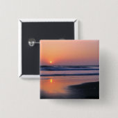 Trinidad State Beach, Californië. VS. Zee 2 Vierkante Button 5,1 Cm (Voorkant /achterkant)