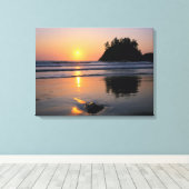 Trinidad State Beach, Californië. VS. Zee Canvas Afdruk (Insitu (Houten vloer))