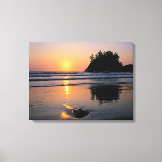 Trinidad State Beach, Californië. VS. Zee Canvas Afdruk (Voorkant)