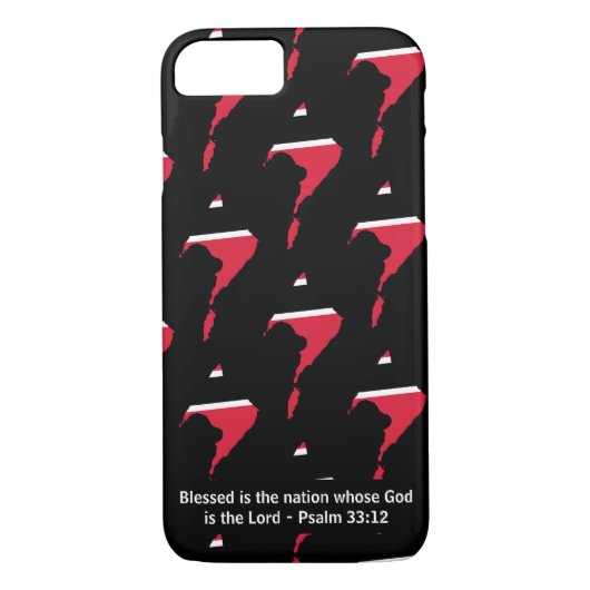 TRINIDAD TOBAGO Blessed Nation Christelijk Case-Mate iPhone Case (Achterkant)