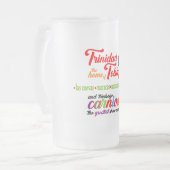 Trinidad & Tobago Carnaval en favoriete stranden Matglas Bierpul (Voorkant links)