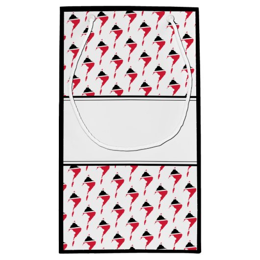 TRINIDAD TOBAGO Christelijk Aangepaste Feestdag Klein Cadeauzakje (Achterkant)