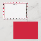 TRINIDAD TOBAGO Christelijke scripts Aangepast Notitiekaartje (Voorkant / Achterkant)