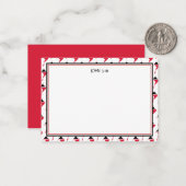 TRINIDAD TOBAGO Christelijke scripts Aangepast Notitiekaartje (Voorkant / Achterkant in situ)