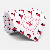 TRINIDAD TOBAGO Christelijke scripts J3:16 Monogra Stropdas (Opgerold)