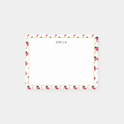 TRINIDAD TOBAGO Christelijke scripts Post-it® Notes (Voorkant)
