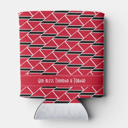 TRINIDAD TOBAGO FLAG - Speciaal uitgeruste carnava Blikjeskoeler (Achterkant)