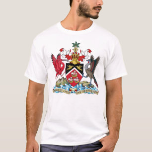 Trinidad/Tobago-karton van de Arms Tee Shirt