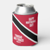 Trinidad & Tobago Onafhankelijkheidsdag Nationale Blikjeskoeler (Blikje Voorkant)