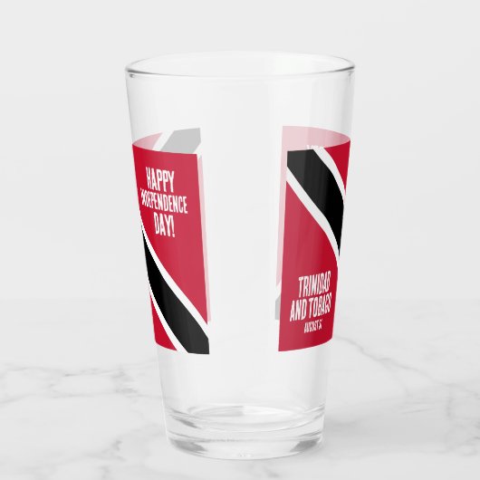 Trinidad & Tobago Onafhankelijkheidsdag Nationale  Glas (Rechts)