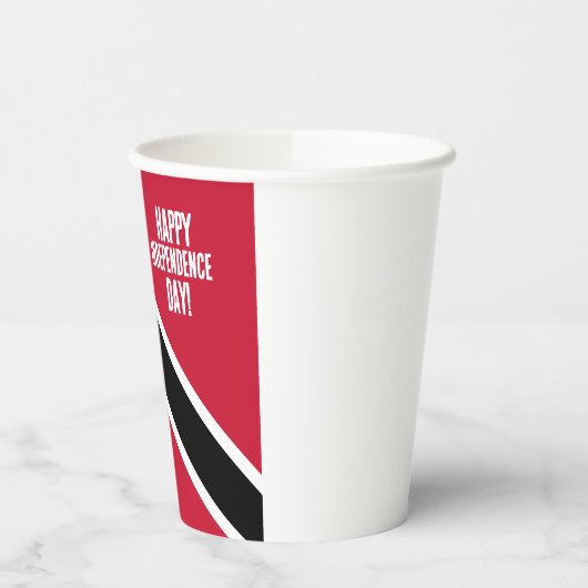 Trinidad & Tobago Onafhankelijkheidsdag Nationale Papieren Bekers (Links)