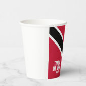 Trinidad & Tobago Onafhankelijkheidsdag Nationale Papieren Bekers (Rechts)