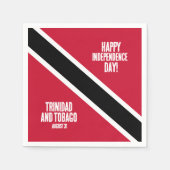 Trinidad & Tobago Onafhankelijkheidsdag Nationale  Servet (Voorkant)