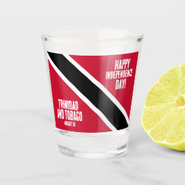 Trinidad & Tobago Onafhankelijkheidsdag Nationale  Shot Glas