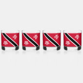 Trinidad & Tobago Onafhankelijkheidsdag Nationale Whisky Glas (Voorkant)