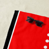 Trinidad & Tobago Onze cultuur Onze trots op RED Strandlaken (In situ)