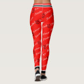 Trinidad & Tobago Patriottisch - Rood Leggings (Achterkant)