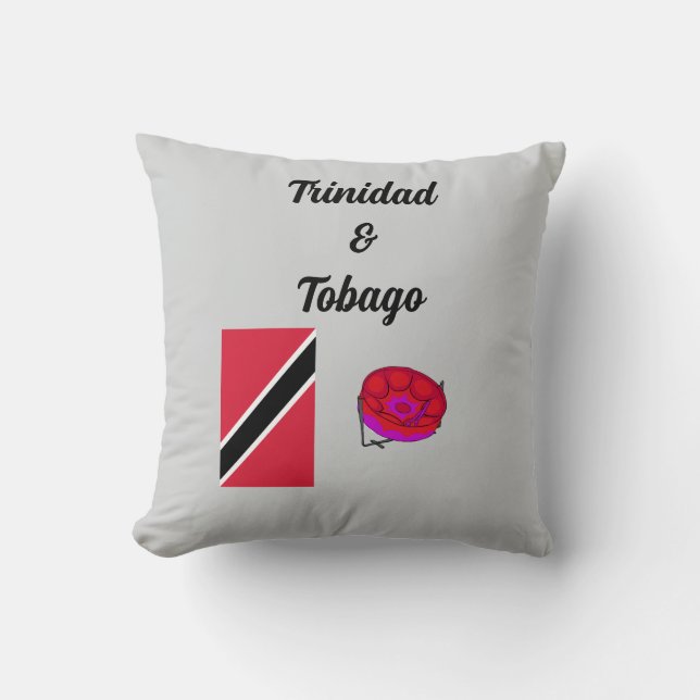 Trinidad & Tobago Steelpan  Kussen (Voorkant)