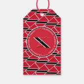TRINIDAD & TOBAGO VLAG Aangepaste foto vieren Cadeaulabel (Voorkant)