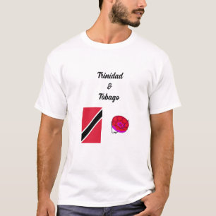 Trinidad & Tobago Vlag & Pan T-shirt