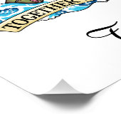 Trinidad Tobago - Wapenmunt Perfect Poster (Hoek)