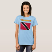 Trinidad, vlag Trinidad T-shirt (Voorkant volledig)