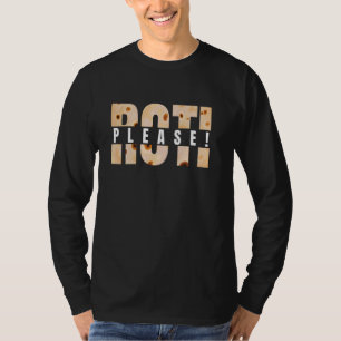 Trinidadiaans eten Roti Flatbread Trinidad en Toba T-shirt