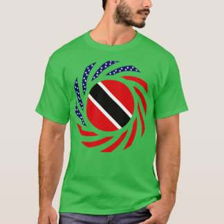 Trinidadiaanse Amerikaanse Multinationale Patriot  T-shirt