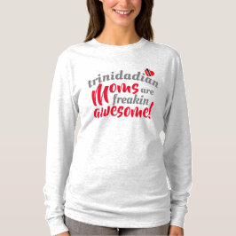 Trinidadiaanse Mamas zijn Vet Awesome T-shirt