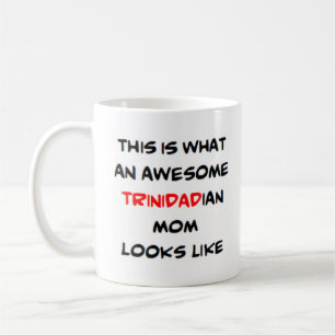 Trinidadiaanse moeder, geweldig koffiemok