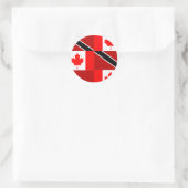 Trinidadian-Canadian Ronde Sticker (Tas)