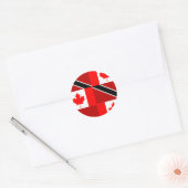 Trinidadian-Canadian Ronde Sticker (Envelop)