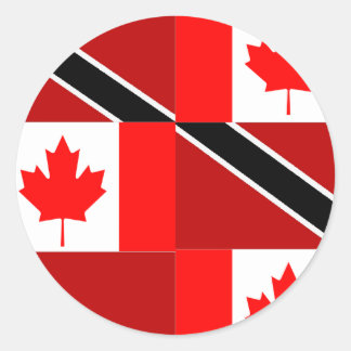 Trinidadian-Canadian Ronde Sticker