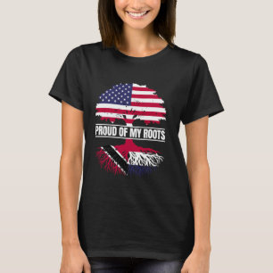 Trinidads Nederlandse Mix Trots op hun wortels Tri T-shirt