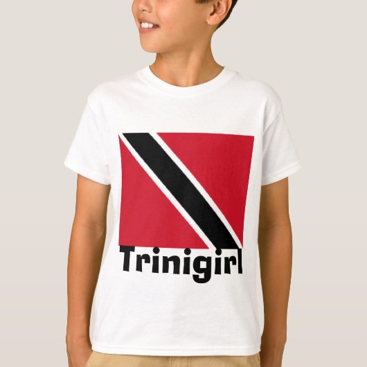 Trinigirl kinder t-shirt (Voorkant)