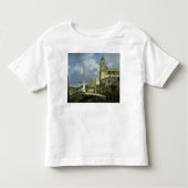 Trinita dei Monti en de Villa Medici Kinder Shirts (Voorkant)