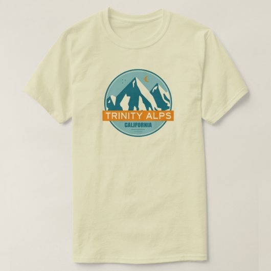 Trinity Alps California T-shirt (Design voorkant)