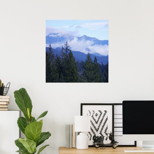 Trinity Alps... Poster (Thuiskantoor)