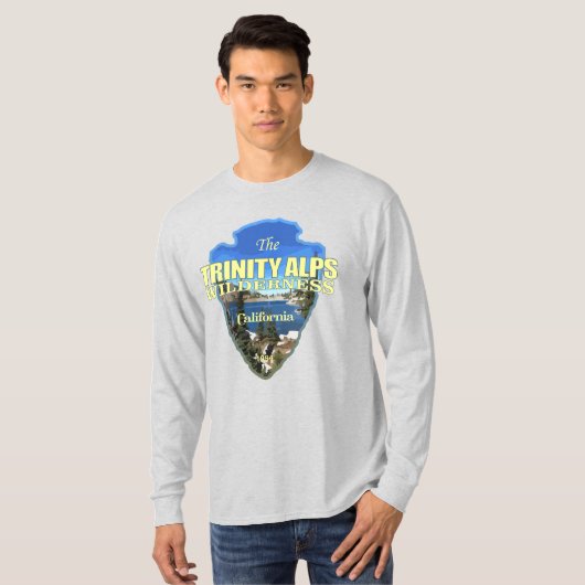 Trinity Alps WA (pijlpunt) T-shirt (Voorkant volledig)
