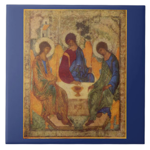 Trinity Angels bij Mamre Ceramic Tegel Tegeltje